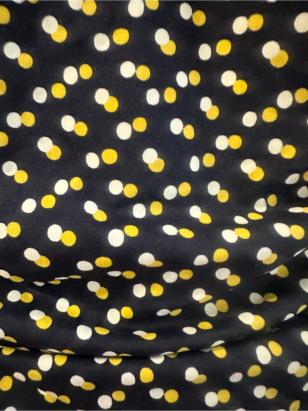 Boden navy Halter One-Piece with Tiny Yellow dot print - Picture 4 of 5